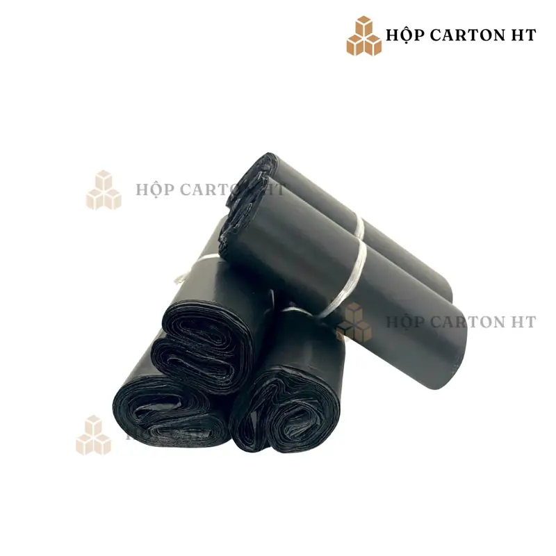 Túi niêm phong 17×30 cm – đen xám (gói 1 kg), ảnh góc