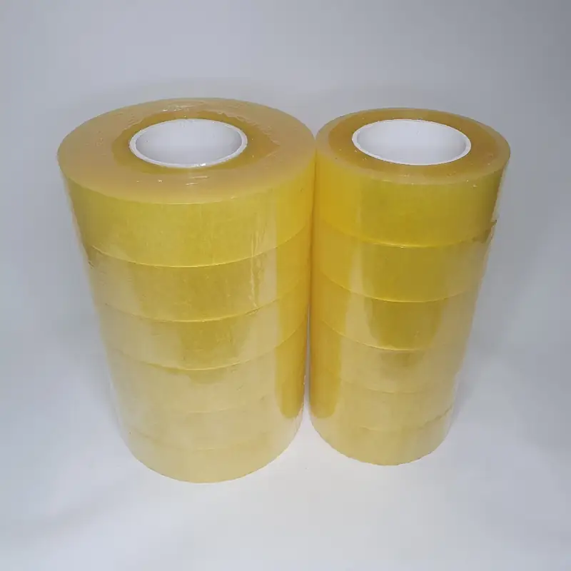 Băng keo 500 g – vàng chanh, ảnh góc