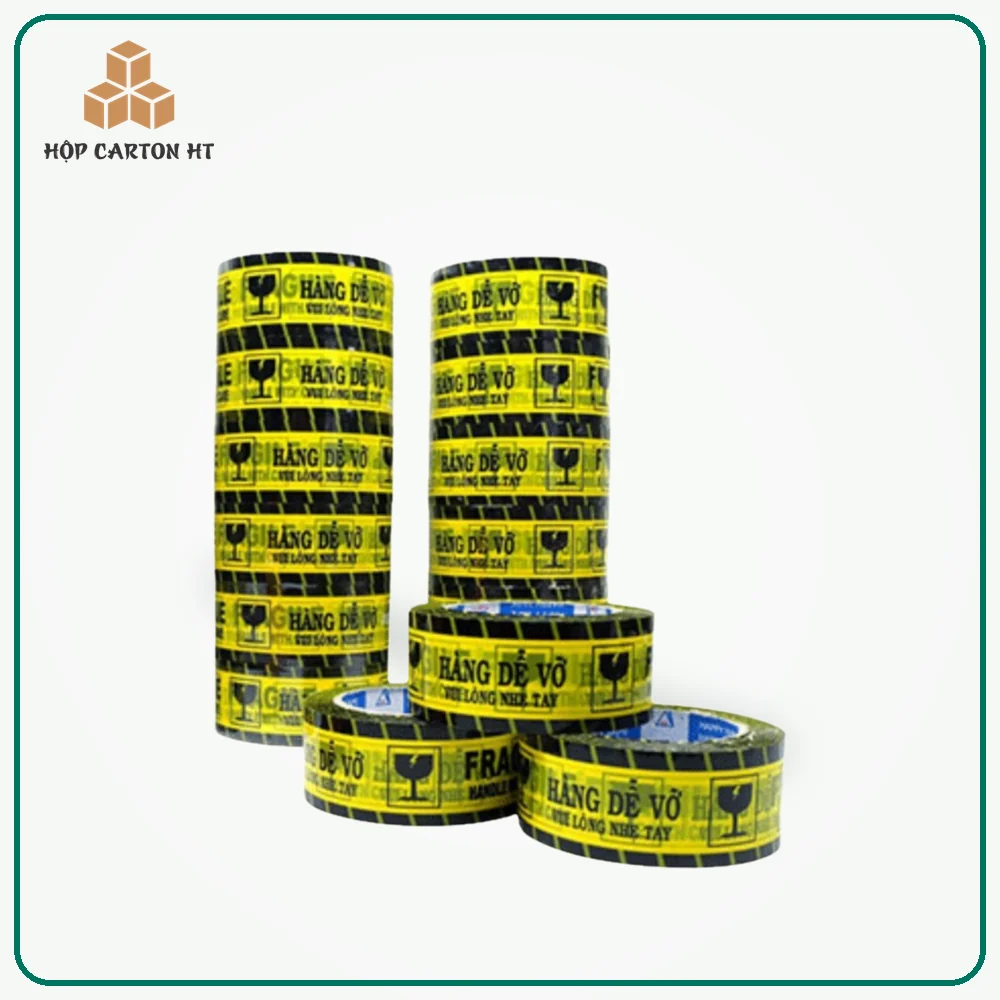 Băng keo «Hàng dễ vỡ» cuộn 250 g