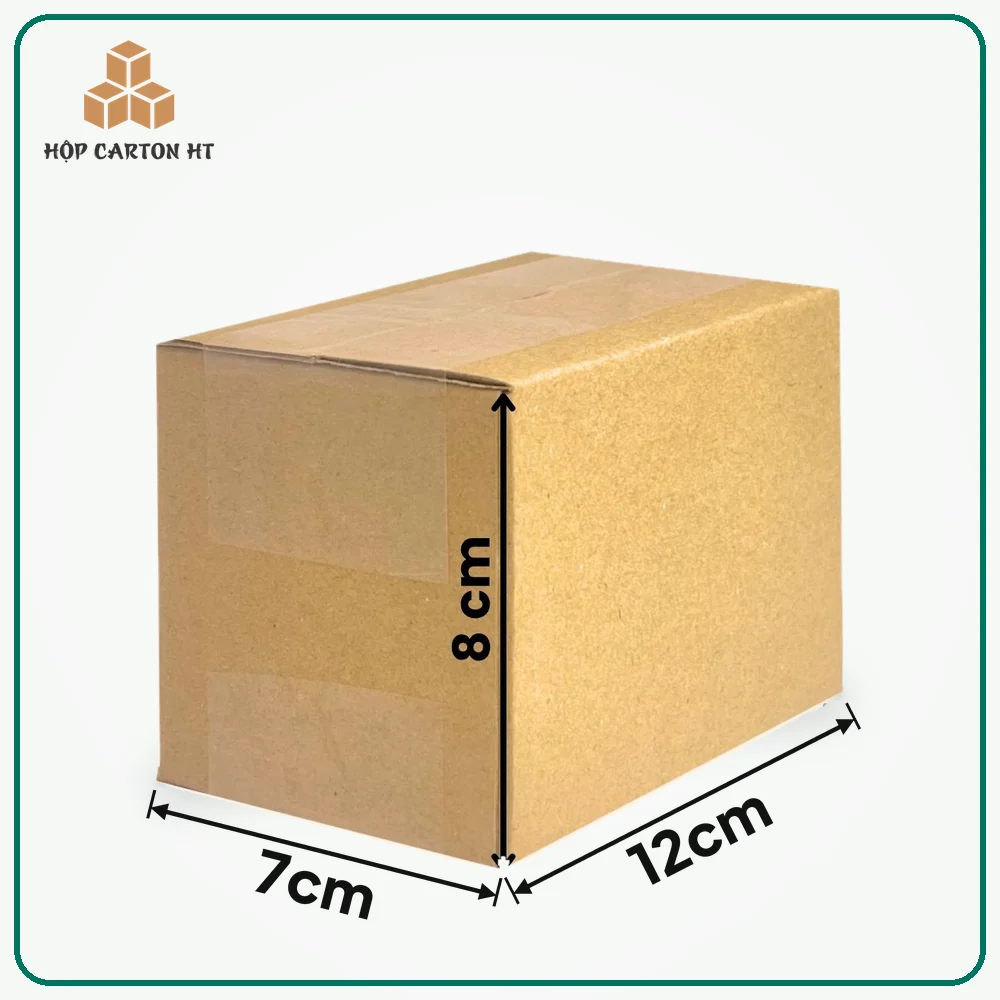 Hộp 12×7×8 cm (nâu mộc)
