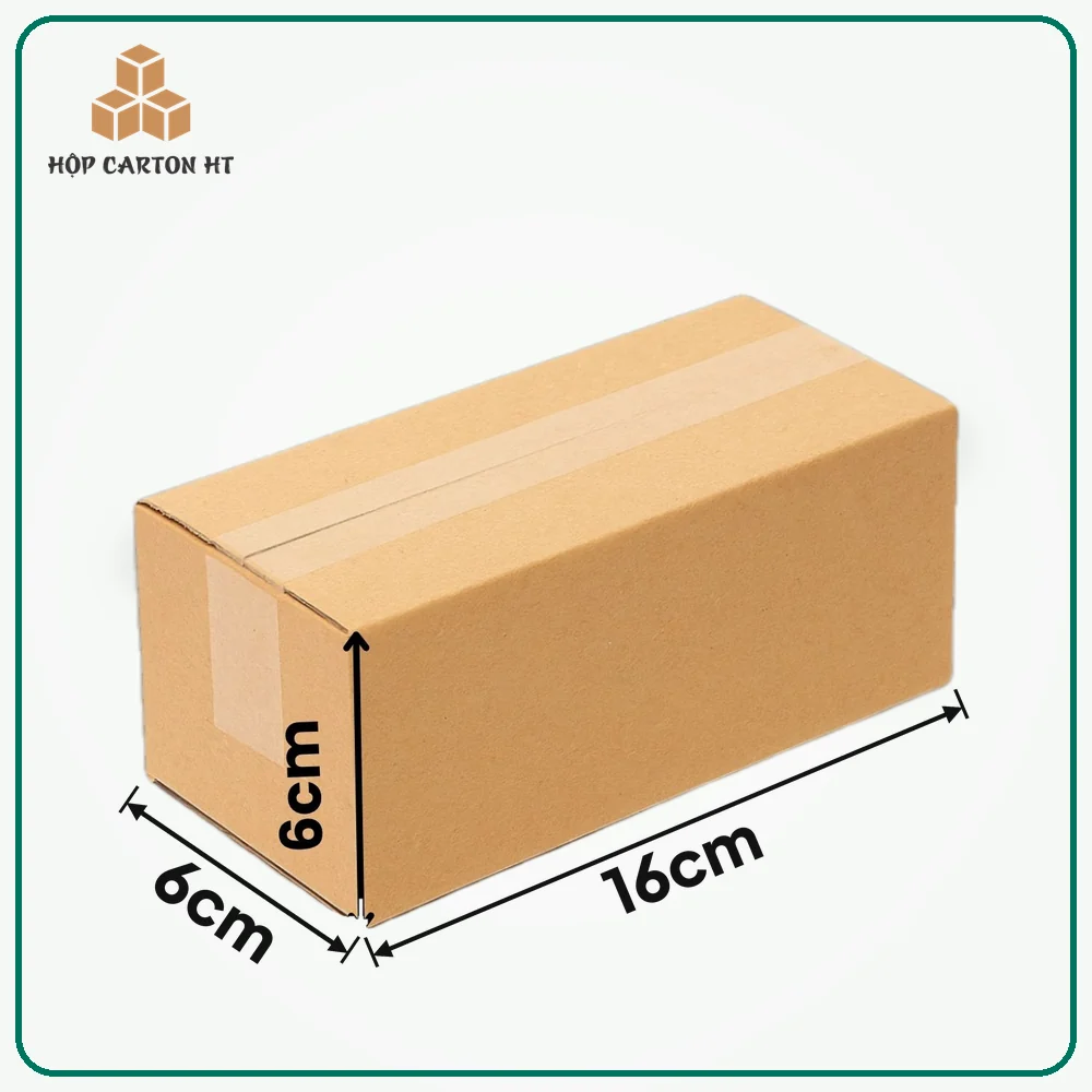 Hộp 16×6×6 cm (nâu mộc)