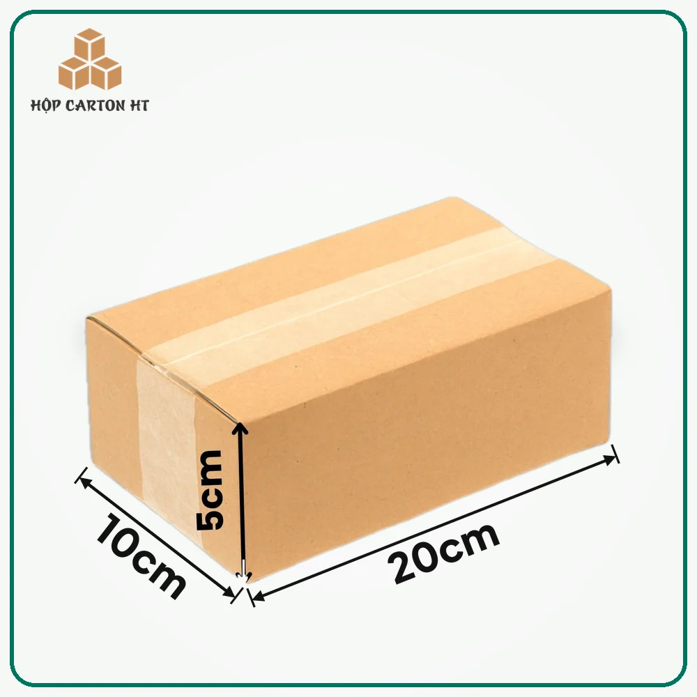Hộp 20×10×5 cm (nâu mộc)