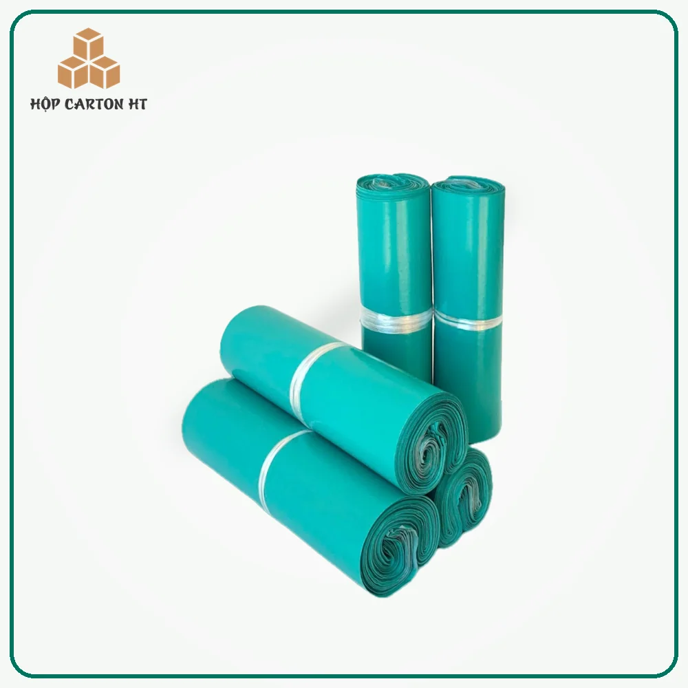 Túi niêm phong 17×30 cm – xanh ngọc (gói 1 kg)